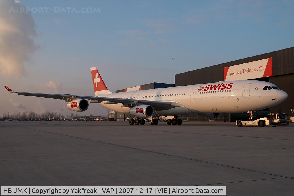 HB-JMK, 1997 Airbus A340-313 C/N 169, Swiss Airbus A340-300
