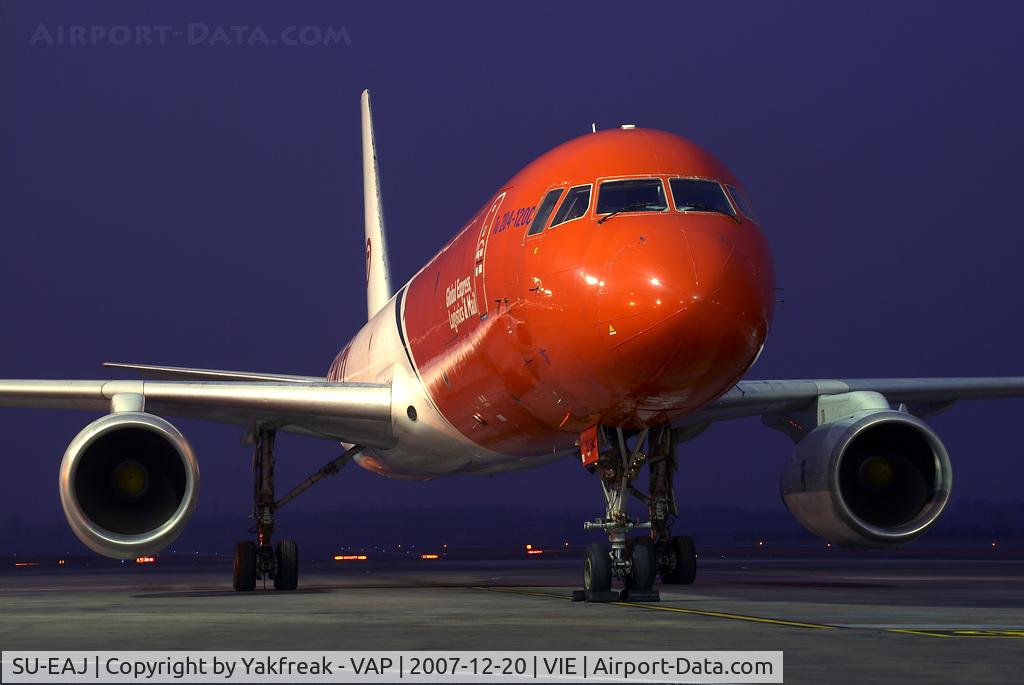 SU-EAJ, 1999 Tupolev Tu-204-120C C/N 145074-3164029, TNT Tupolev 204