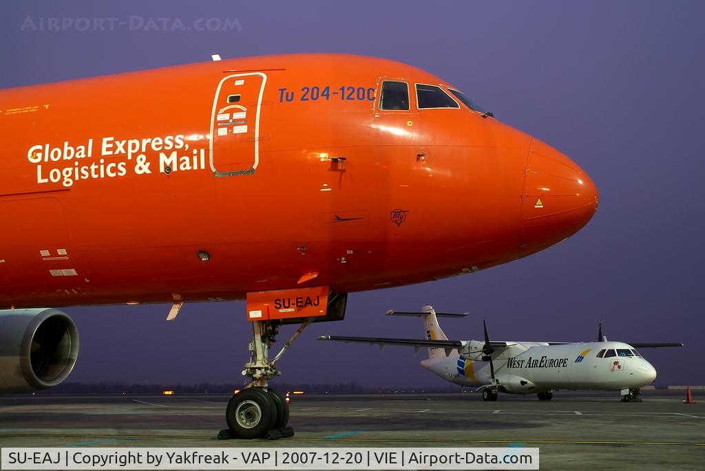 SU-EAJ, 1999 Tupolev Tu-204-120C C/N 145074-3164029, TNT Tupolev 204