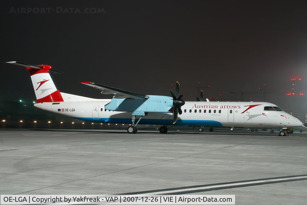 OE-LGA, 1999 De Havilland Canada DHC-8-402Q Dash 8 C/N 4014, Austrian Arrows Dash8-400