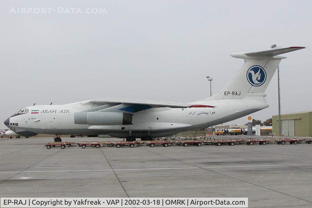 EP-RAJ, Ilyushin Il-76TD C/N 0033447365, Aram Air Iljuschin 76