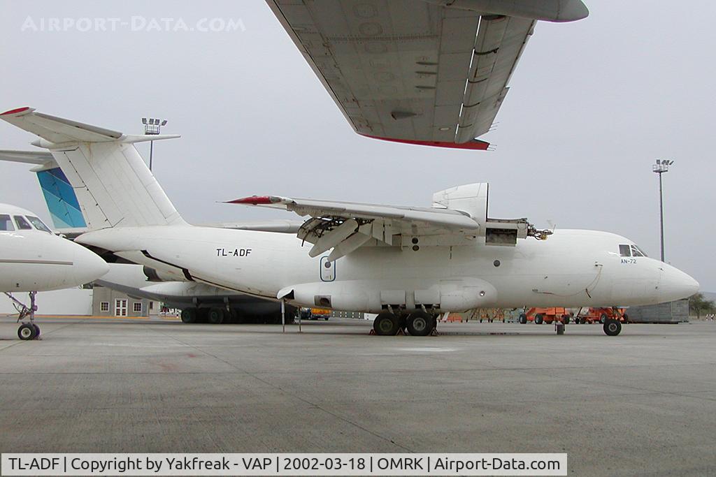 TL-ADF, Antonov An-72 C/N 47136013, Antonov 72