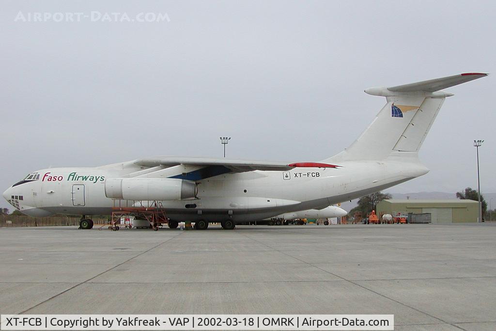 XT-FCB, Ilyushin Il-76TD C/N 1023408265, Faso Airways Iljuschin 76