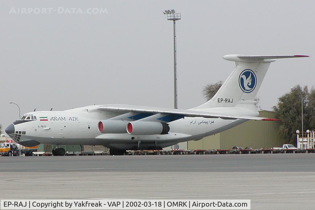 EP-RAJ, Ilyushin Il-76TD C/N 0033447365, Aram Air Iljsuchin 76