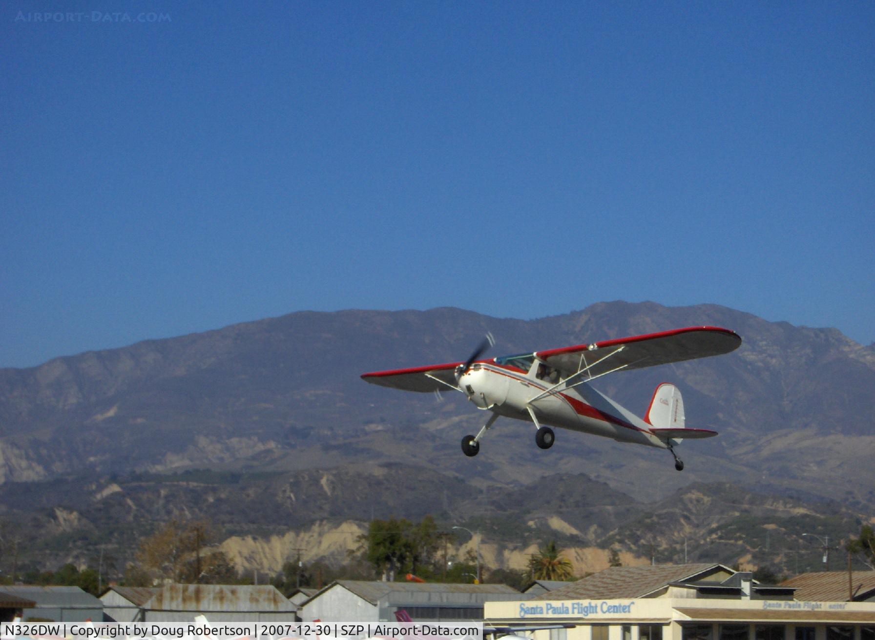 N326DW, 1946 Cessna 140 C/N 11220, 1946 Cessna 140, Contrinental O-200 100 hp upgrade, takeoff climb Rwy 22