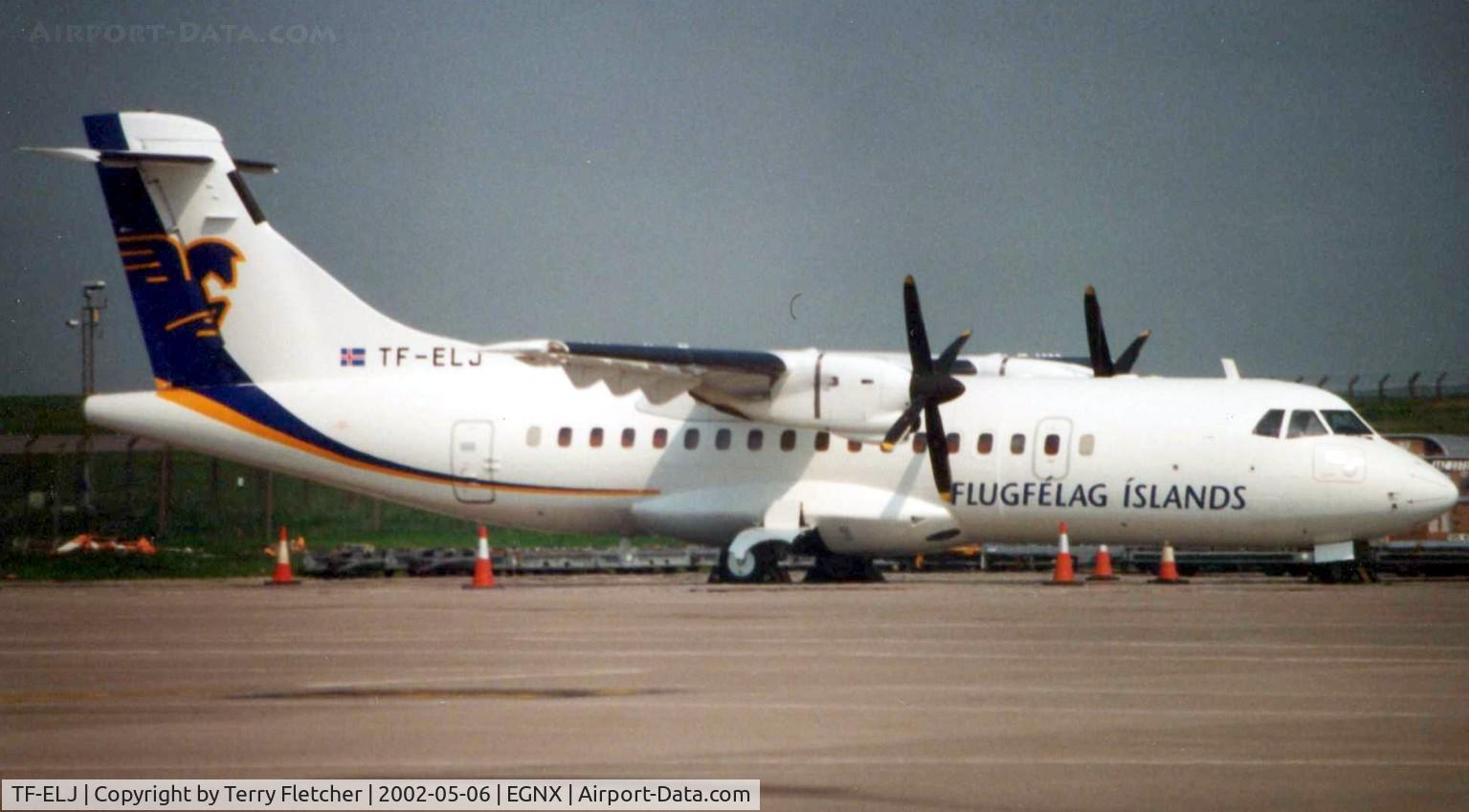 TF-ELJ, 1988 ATR 42-300 C/N 118, This registration is now worn by a B737 - but used to be worn by this ATR42