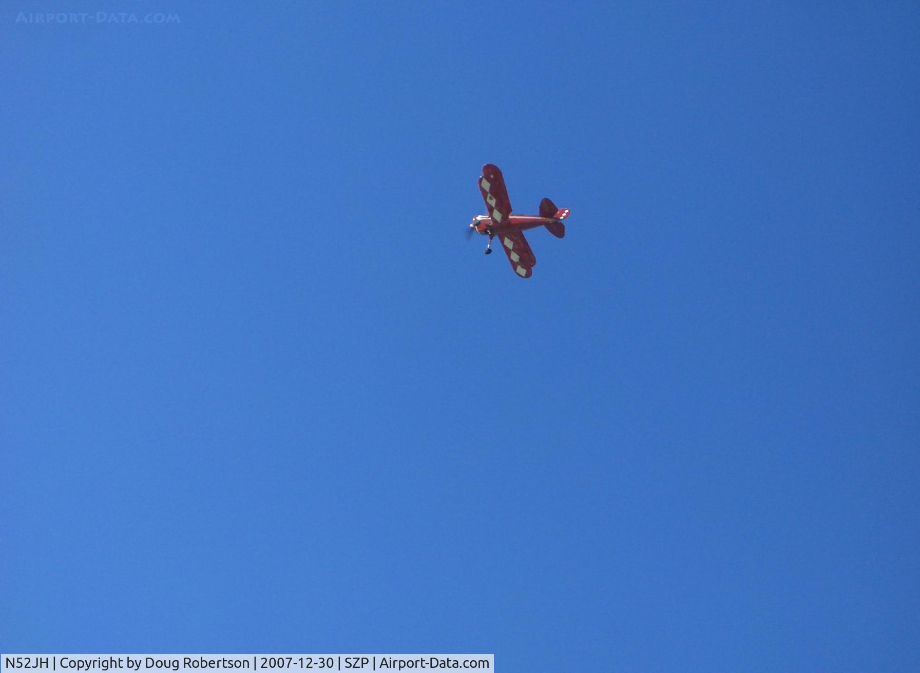 N52JH, 1981 Pitts S-1C Special C/N 1 (N52JH), 1981 Shea PITTS SPECIAL S-1C, Lycoming O&VO-360 180 Hp