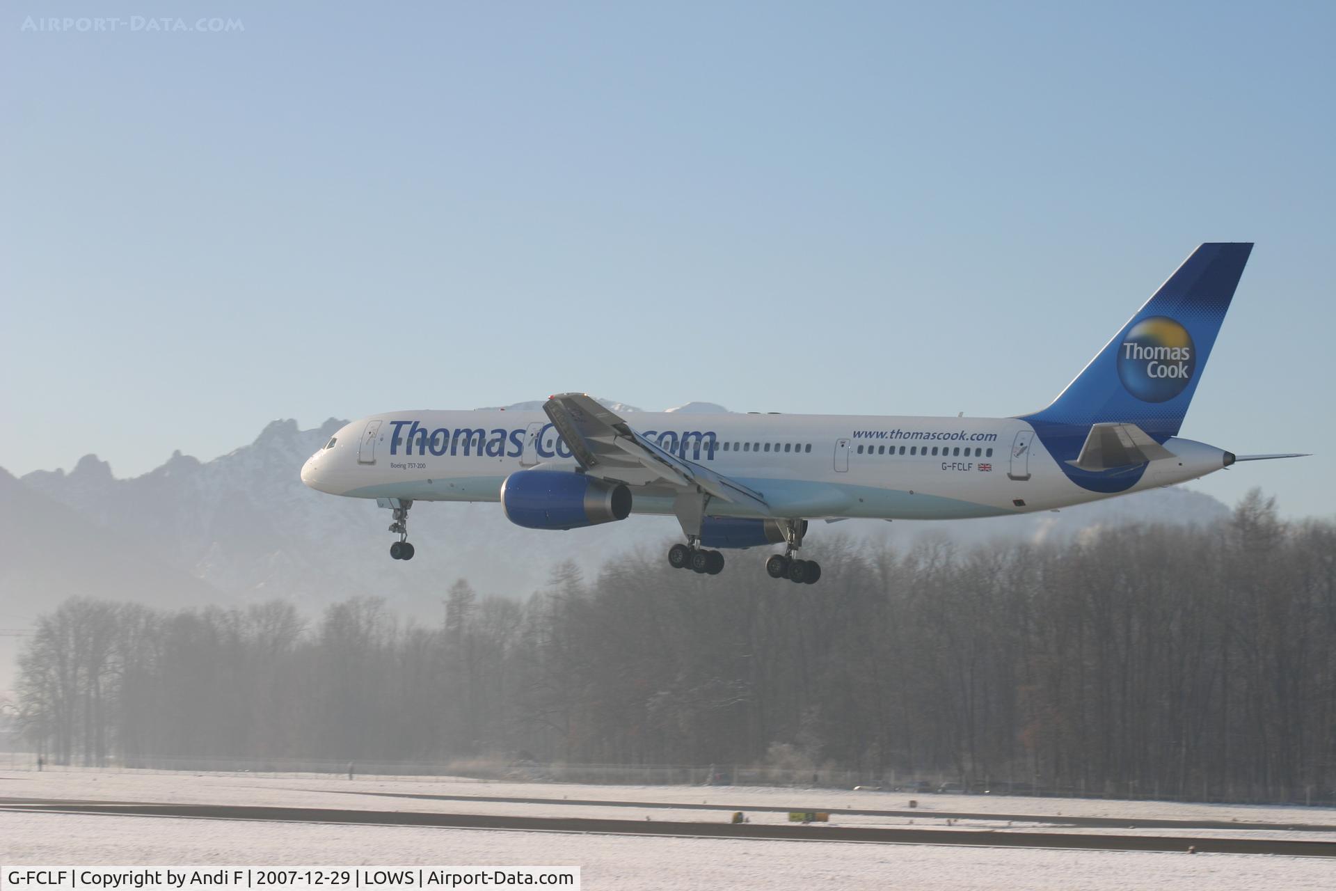 G-FCLF, 1999 Boeing 757-28A C/N 28835, Thomas Cook