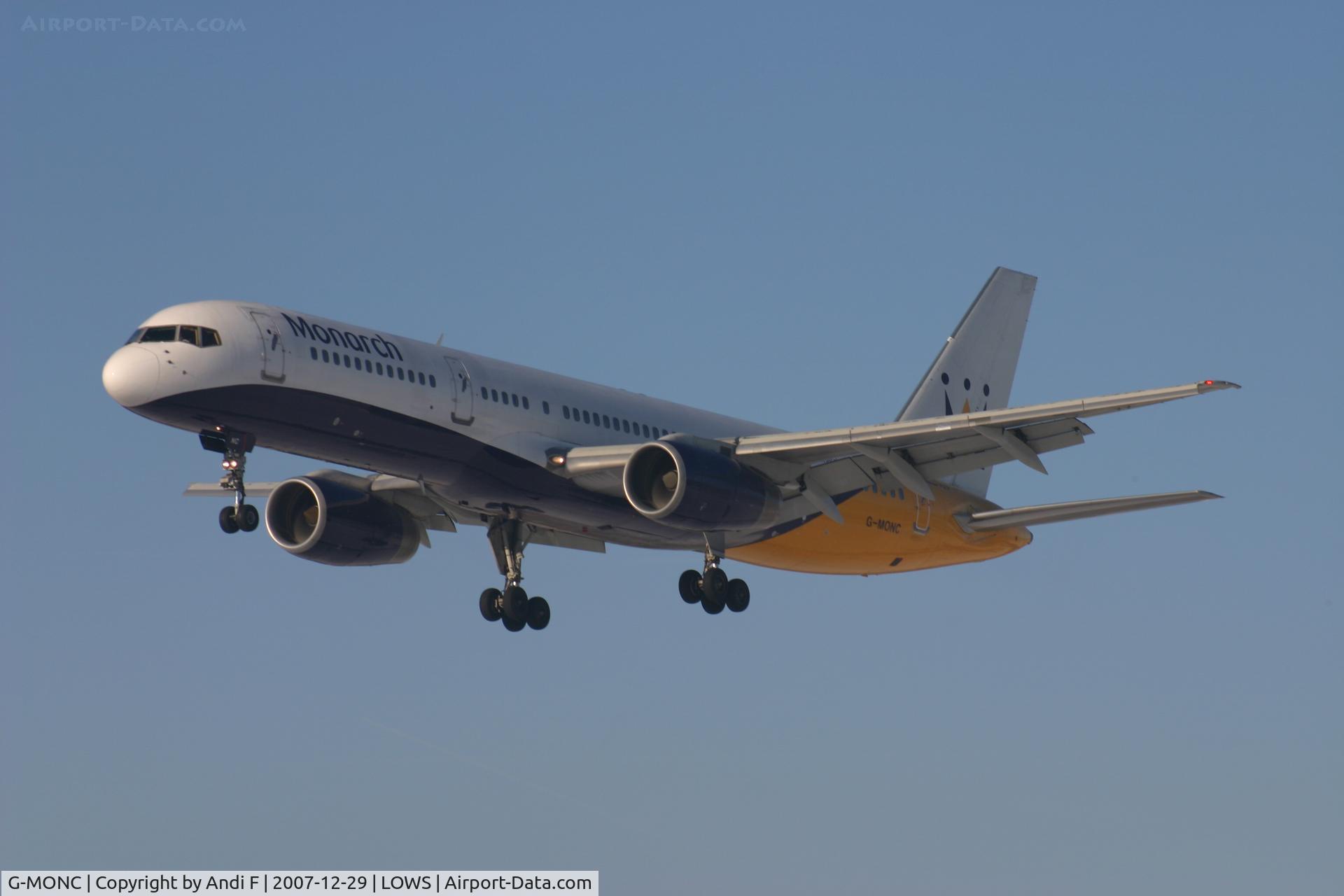 G-MONC, 1983 Boeing 757-2T7 C/N 22781, Monarch