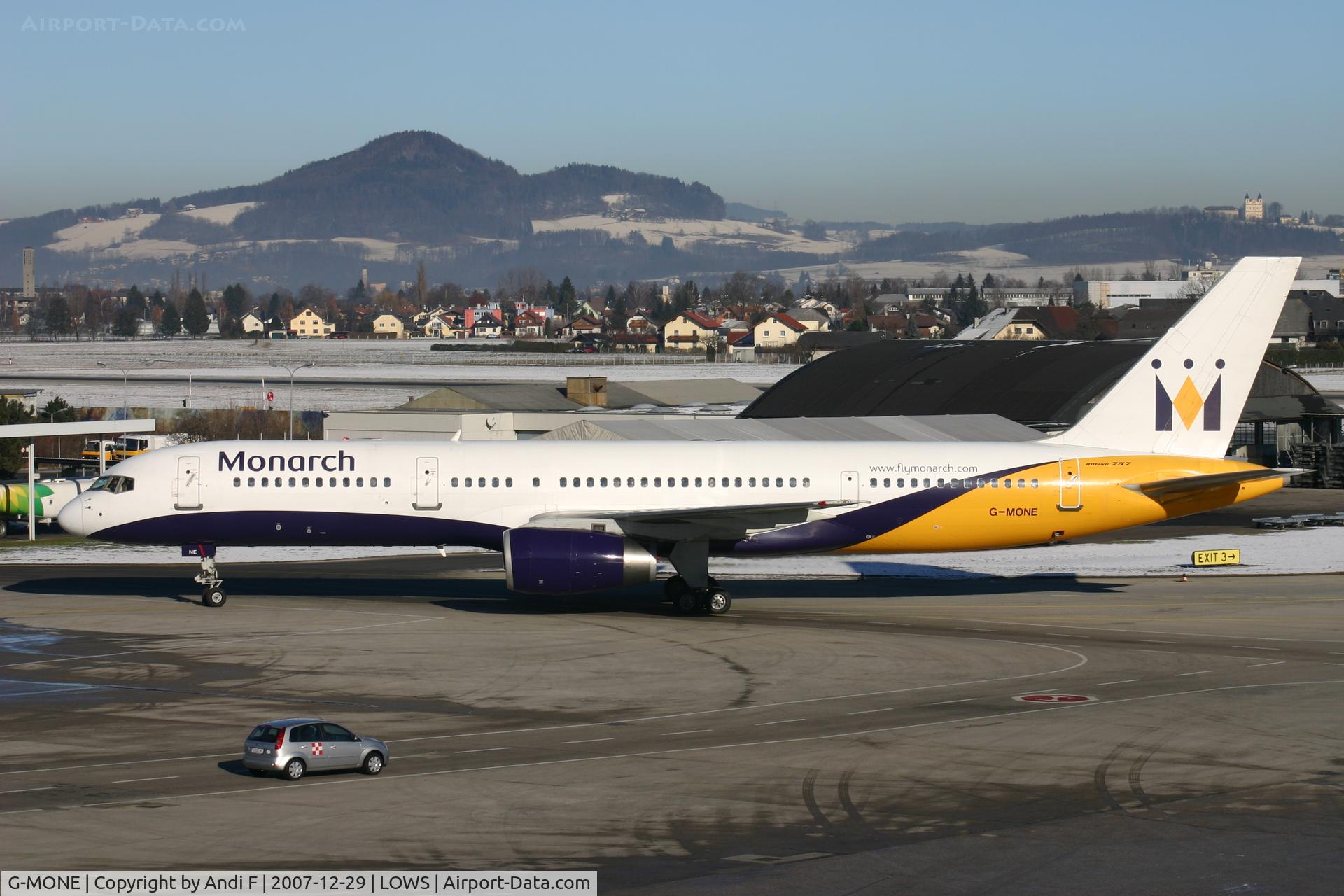 G-MONE, 1985 Boeing 757-2T7 C/N 23293, Monarch