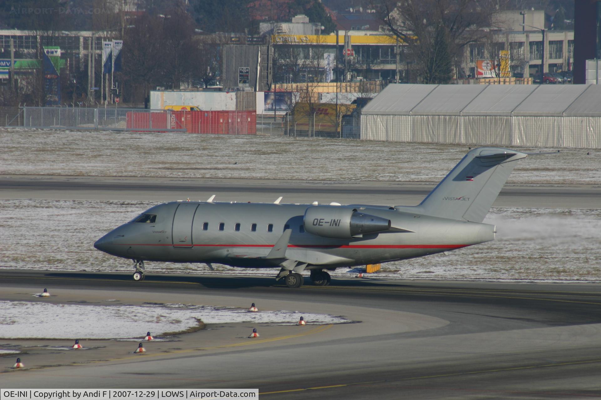 OE-INI, Canadair Challenger 604 (CL-600-2B16) C/N 5595, Vista Jet