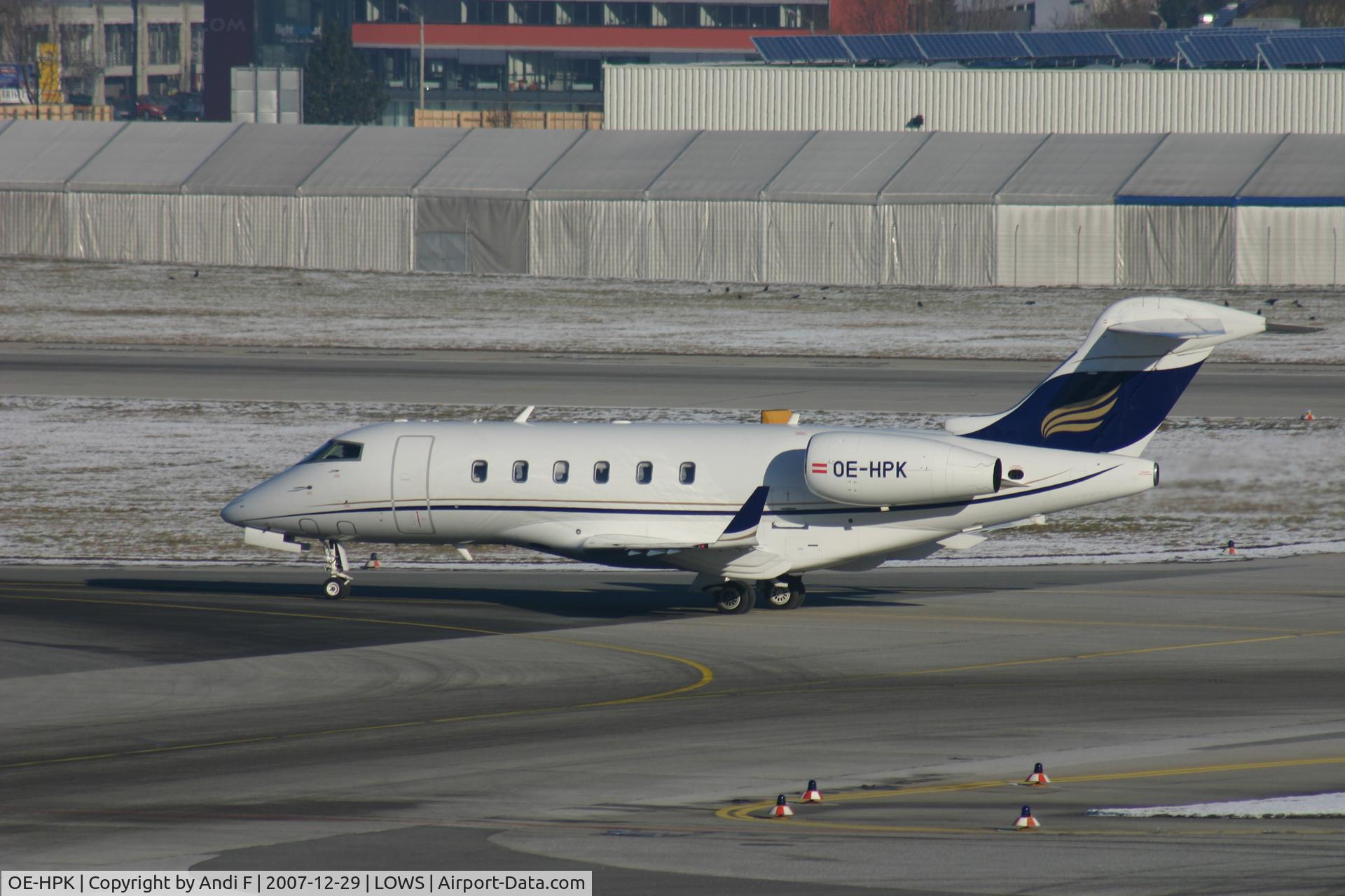 OE-HPK, 2001 Bombardier Challenger 300 (BD-100-1A10) C/N 20004, Amira Air