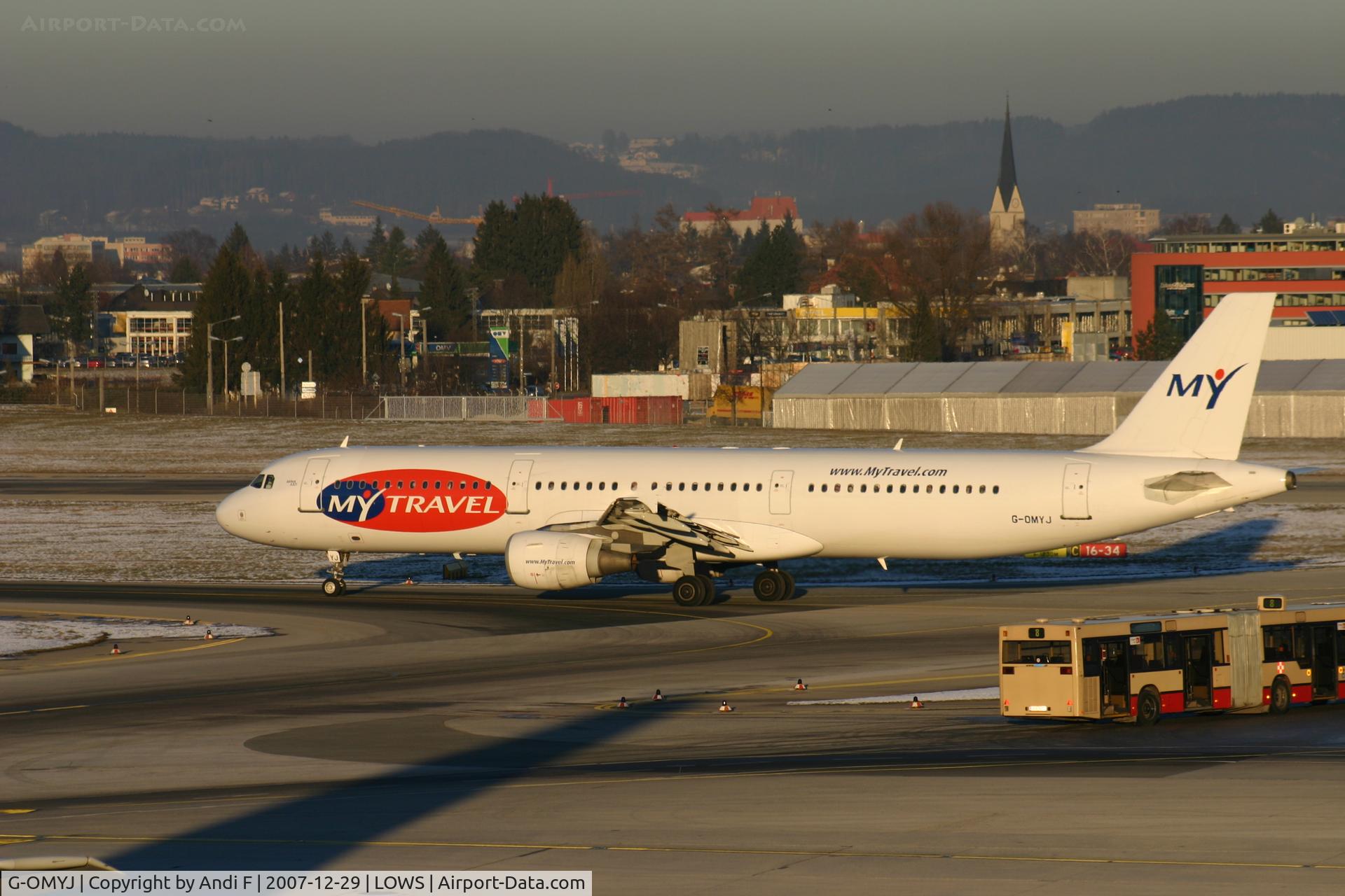 G-OMYJ, 1997 Airbus A321-211 C/N 677, A312 My Travel