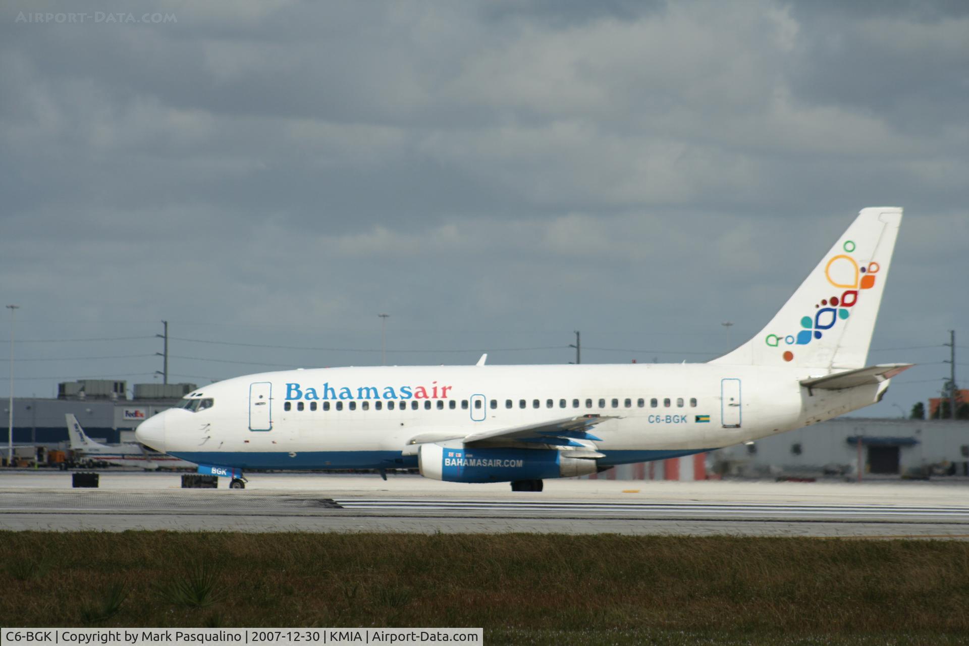 C6-BGK, 1980 Boeing 737-275 C/N 22086, Boeing 737-200