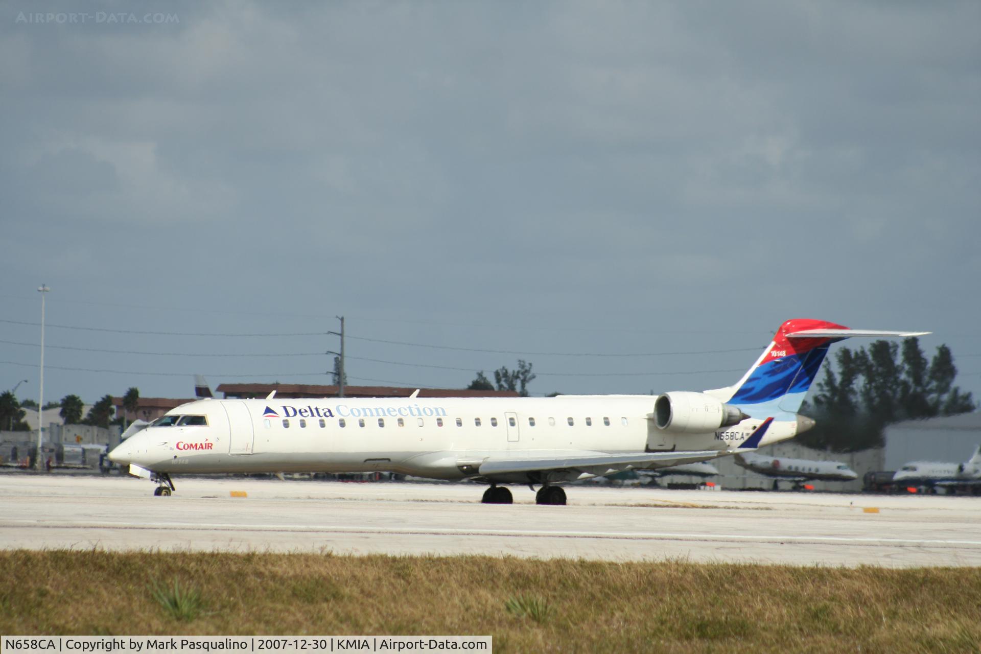 N658CA, 2004 Bombardier CRJ-700 (CL-600-2C10) Regional Jet C/N 10148, CL-600-2C10