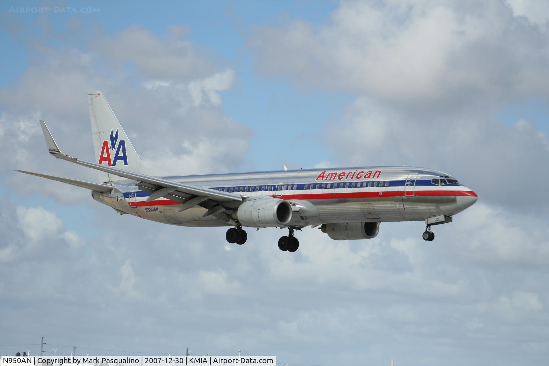 N950AN, 2000 Boeing 737-823 C/N 30087, Boeing 737-800