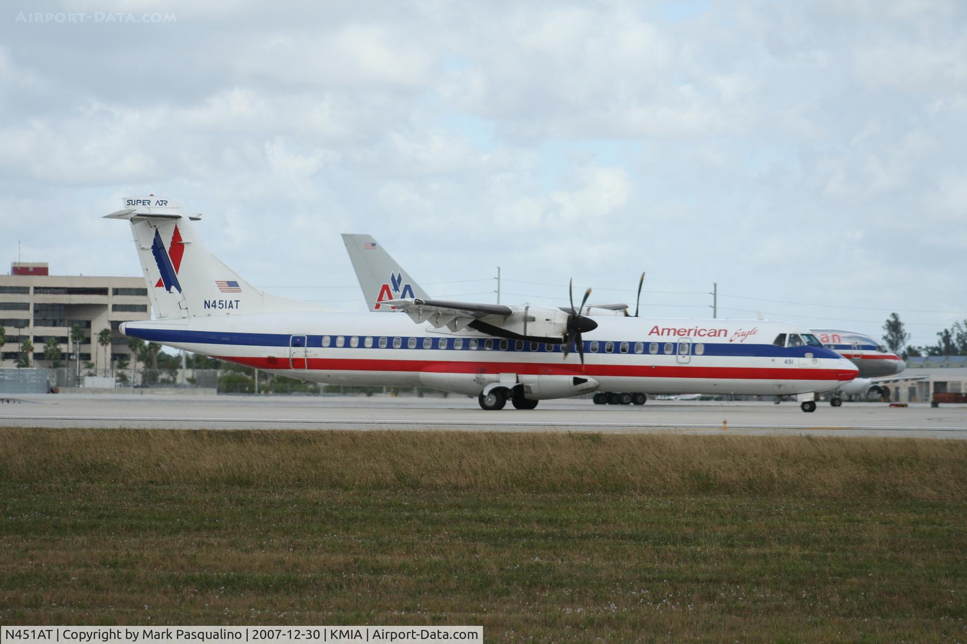 N451AT, 1995 ATR 72-212 C/N 451, ATR-72-212
