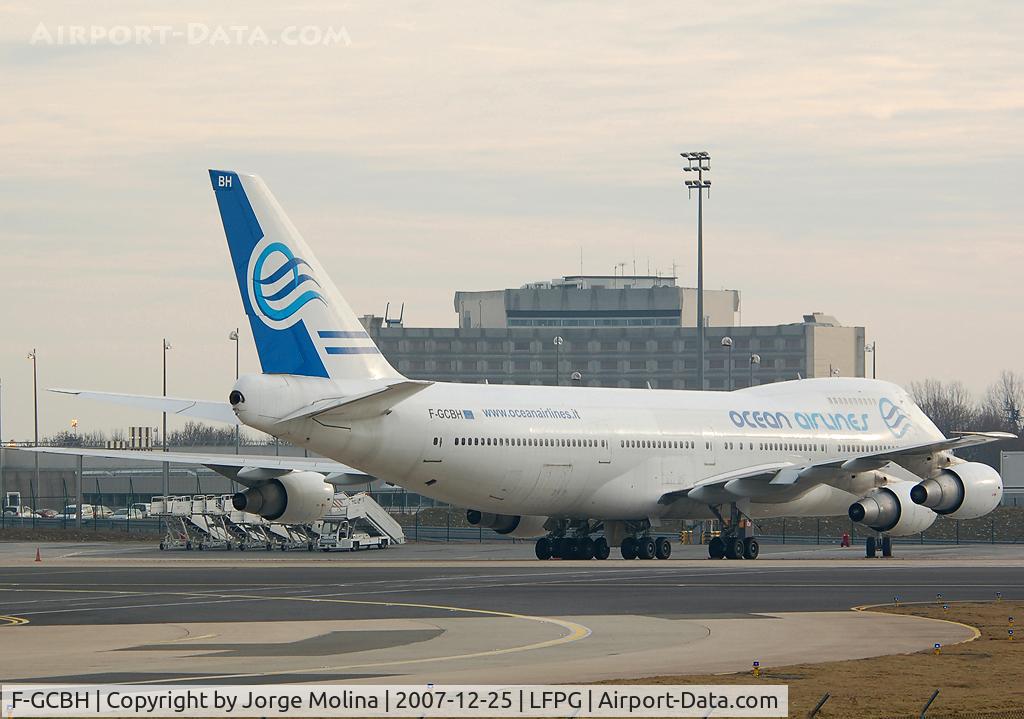 F-GCBH, 1986 Boeing 747-228B C/N 23611, Parked in the CDG platform.