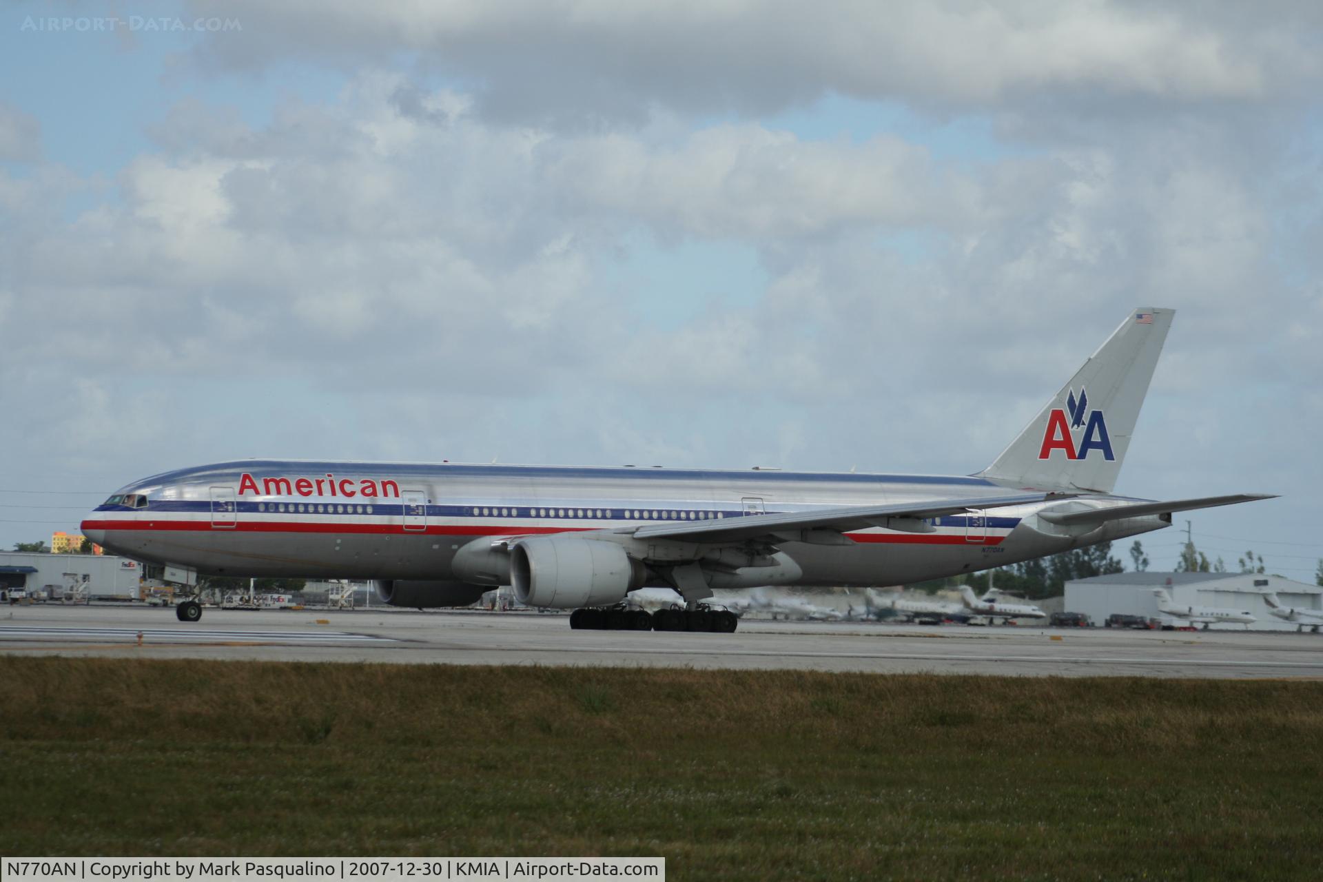 N770AN, 1999 Boeing 777-223 C/N 29578, Boeing 777-200