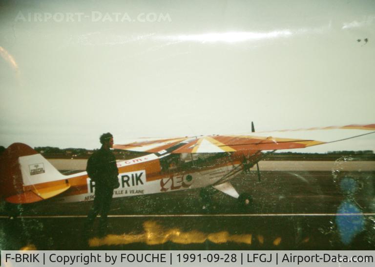 F-BRIK, Piper PA-19 Super Cub C/N 181416, F-BRIK during my 