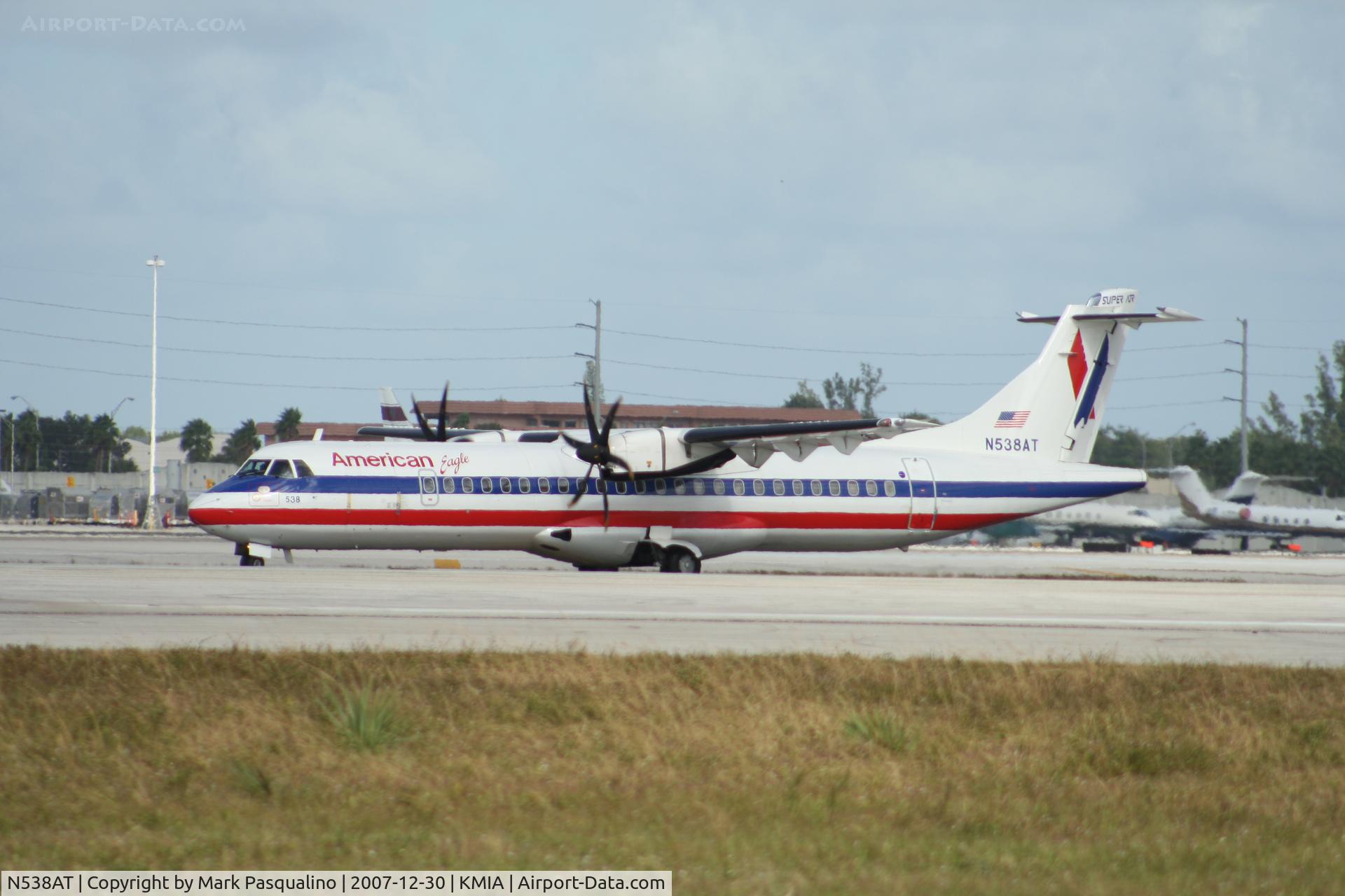 N538AT, 1997 ATR 72-212A C/N 538, ATR-72-212A