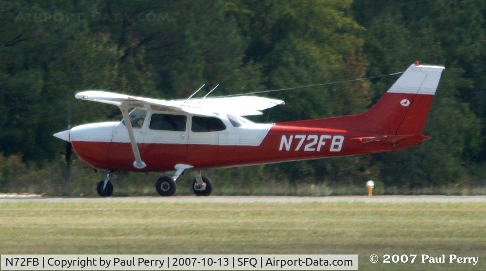 N72FB, 1974 Cessna 172M C/N 17264222, Eye-catching 172 rolling out