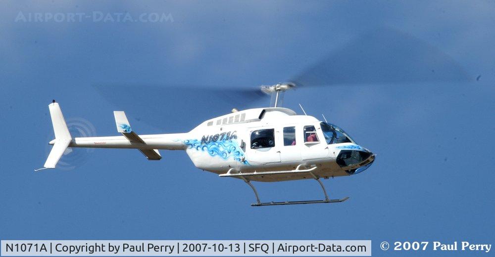 N1071A, 1979 Bell 206L-1 LongRanger II C/N 45340, One of the very many circuits she flew that day