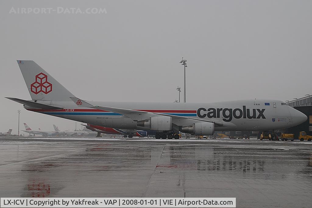 LX-ICV, 1993 Boeing 747-428F C/N 25632, Cargolux Boeing 747-400