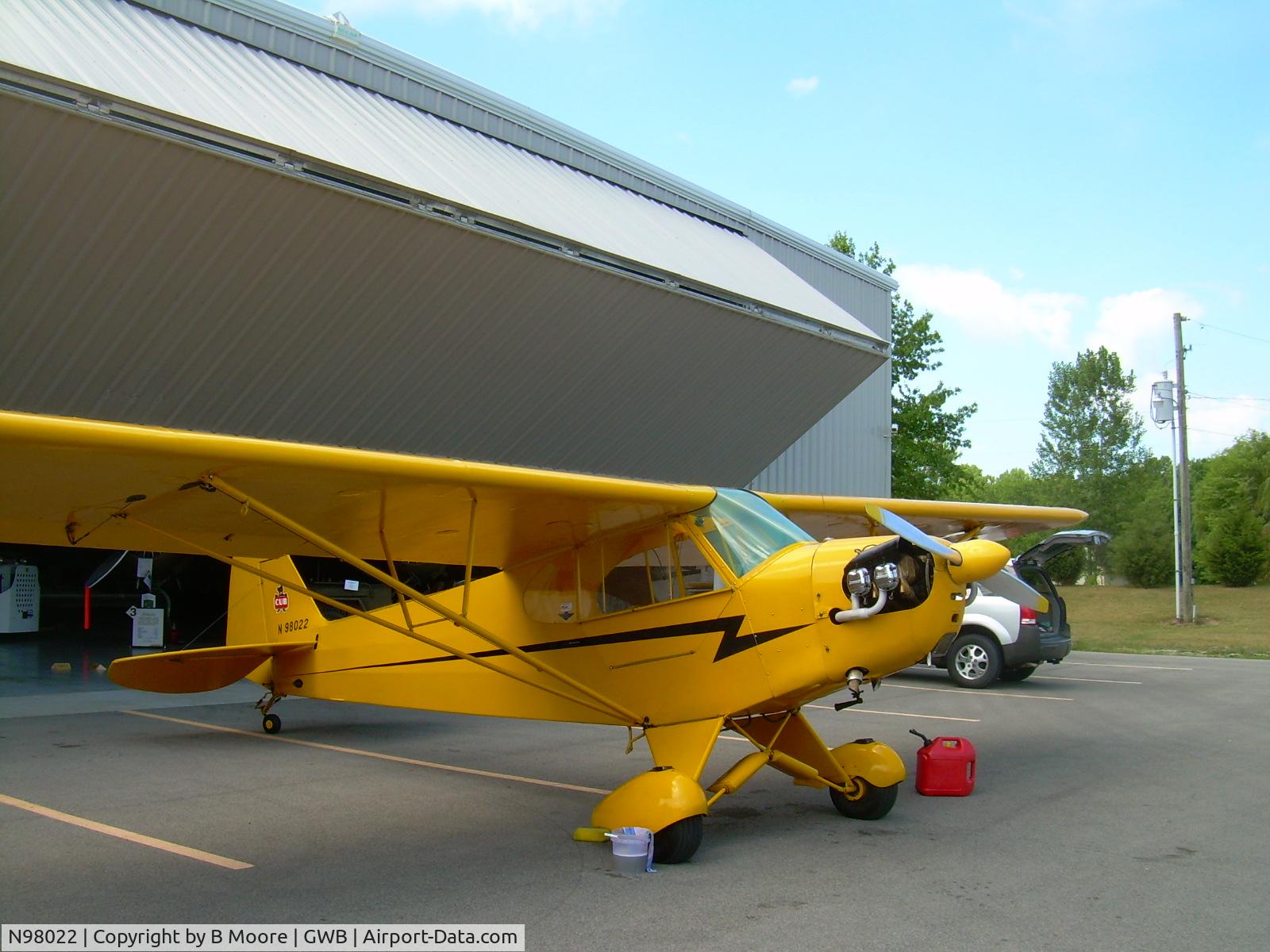 N98022, 1946 Piper J3C-85 C/N 18165, Gassed, washed, ready to go!