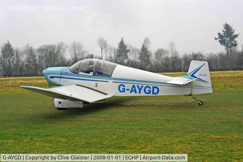 G-AYGD, 1963 CEA Jodel DR1050 Sicile C/N 515, Previous ID: F-BLRE