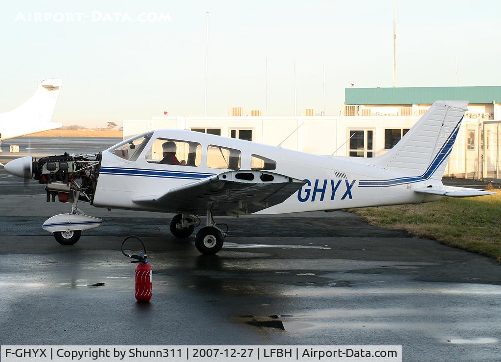 F-GHYX, Piper PA-28-181 Archer C/N 28-8190101, Test after overhaul... Thanks for the STAR crew member who let me take pictures ;-)