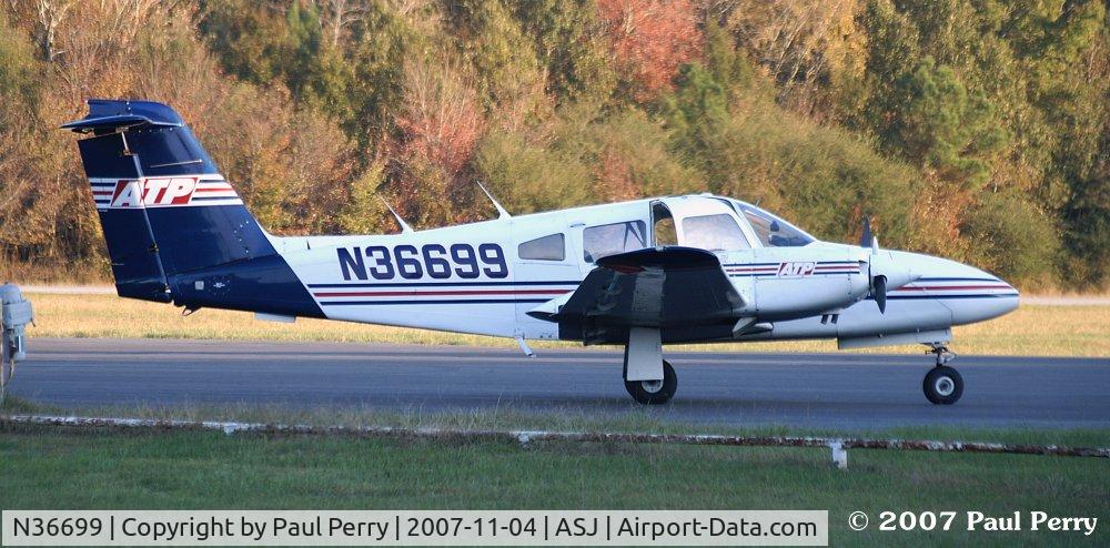 N36699, 1978 Piper PA-44-180 Seminole C/N 44-7995005, Another ATP visitor to Ahoskie