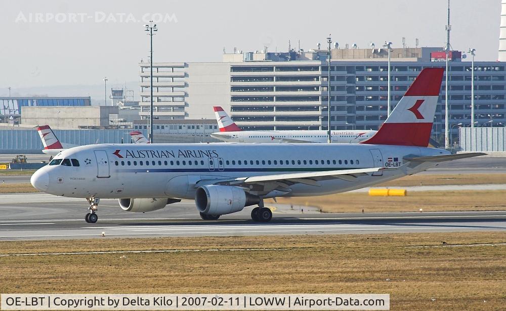 OE-LBT, 2000 Airbus A320-214 C/N 1387, Austrian A320-214 in old livery