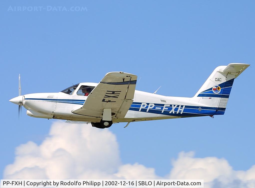 PP-FXH, 1989 Embraer EMB-711ST Corisco II turbo C/N 89-711460, Aeroclube de Londrina