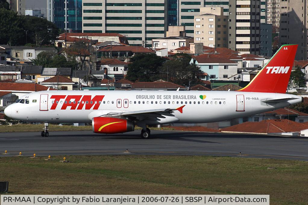 PR-MAA, Airbus A320-232 C/N 1595, TAM