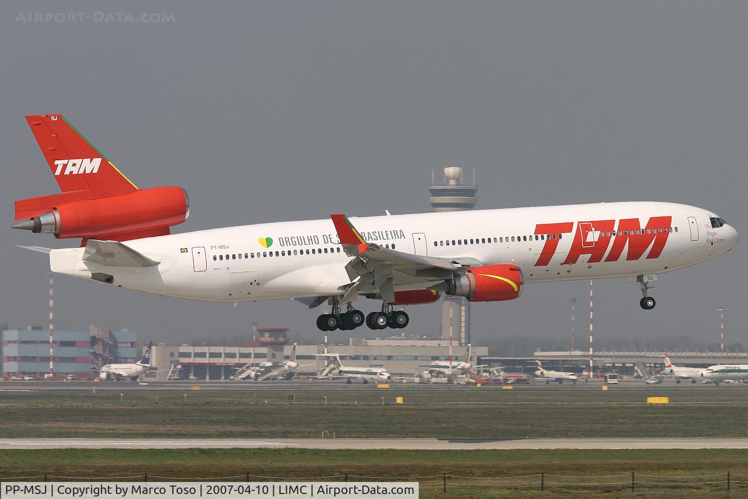 PP-MSJ, McDonnell Douglas MD-11 C/N 48769/603, TAM