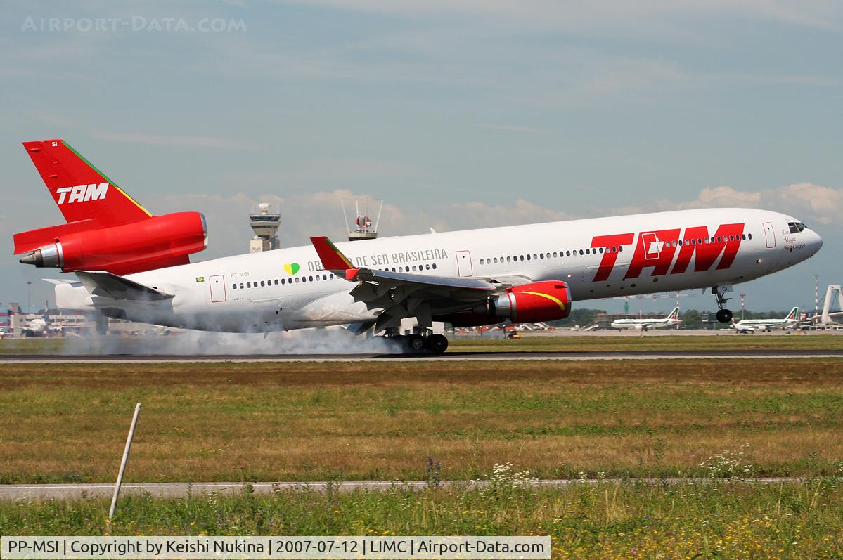 PP-MSI, McDonnell Douglas MD-11/ER C/N 48758/615, TAM