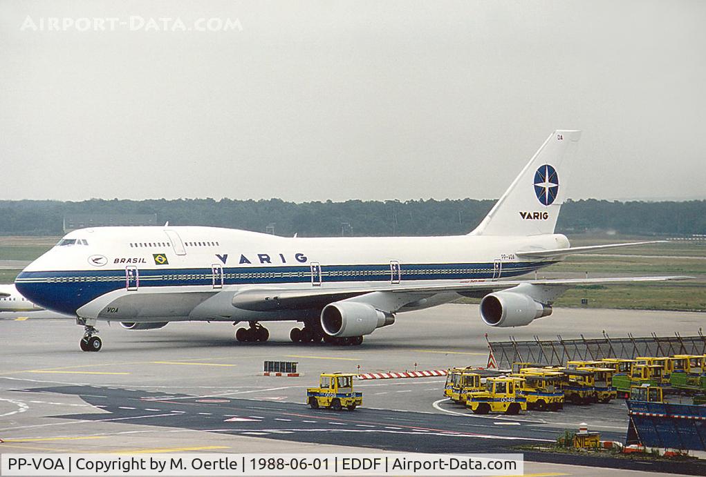 PP-VOA, Boeing 747-341 C/N 24106, VARIG