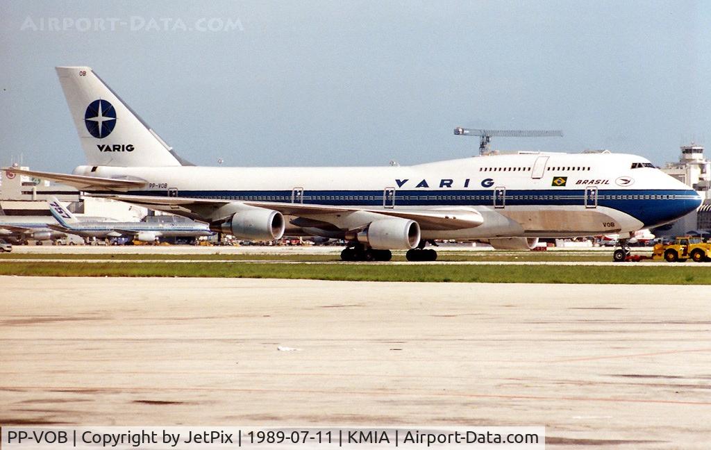 PP-VOB, 1988 Boeing 747-341 C/N 24107, VARIG