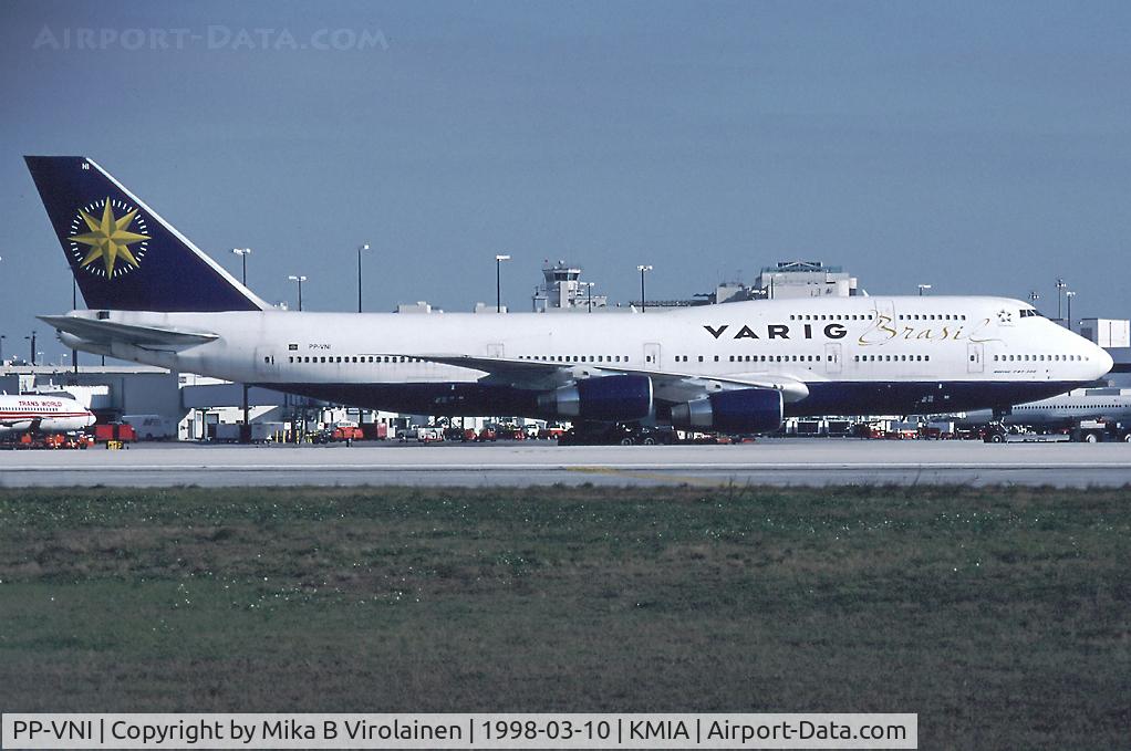 PP-VNI, 1985 Boeing 747-341 C/N 23395, VARIG