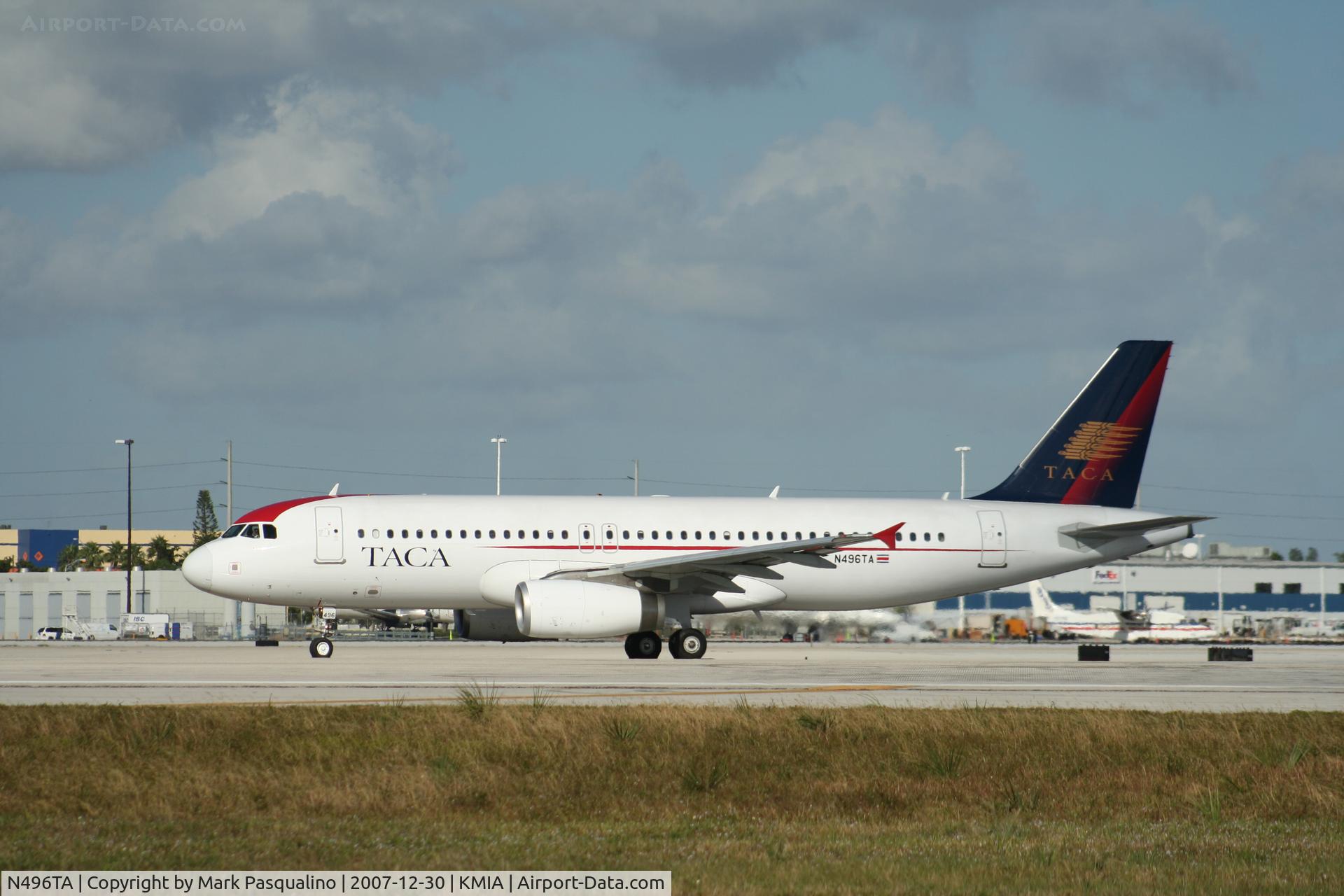 N496TA, 2007 Airbus A320-233 C/N 3113, Airbus A320