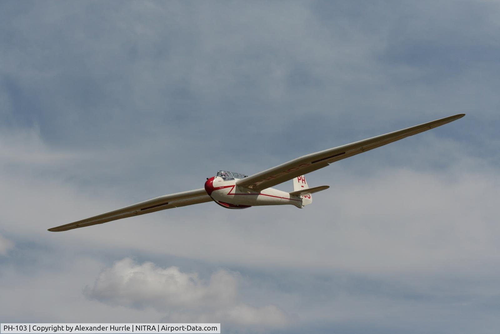 PH-103, Aer.Ind.SA Kranich II C/N 49, Spanish licence of German DFS Kranich II