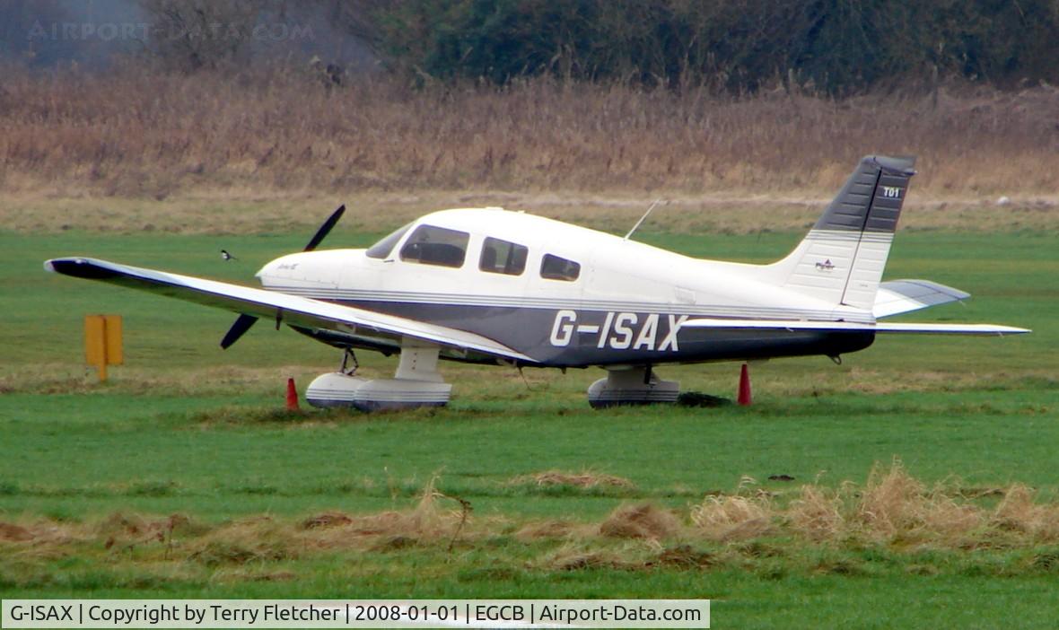 G-ISAX, 2001 Piper PA-28-181 Cherokee Archer III C/N 2843453, Piper Pa-28-181 at Manchester Barton in 2008