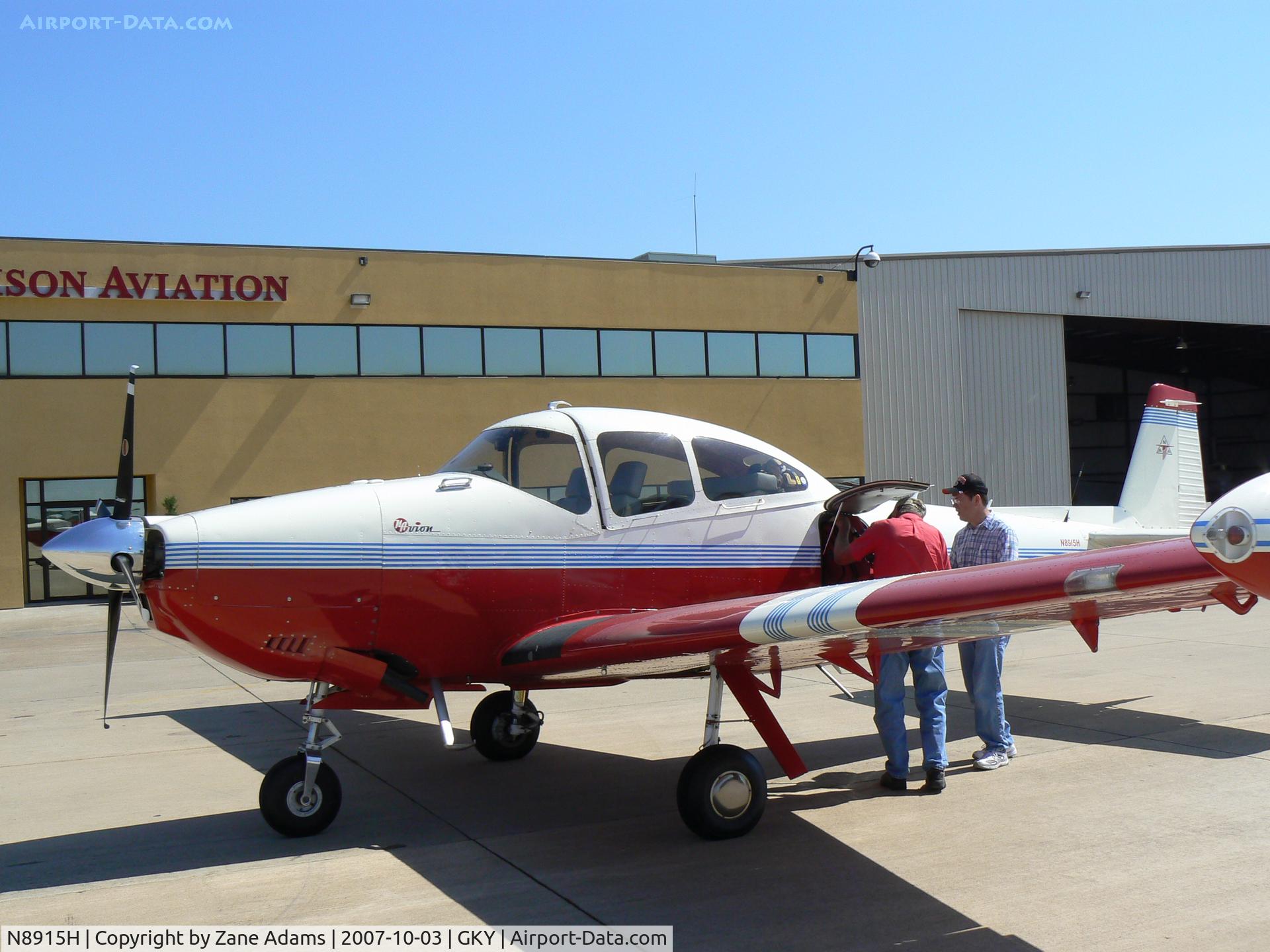 N8915H, 1947 North American Navion C/N NAV-4-915, At Arlington Municipal