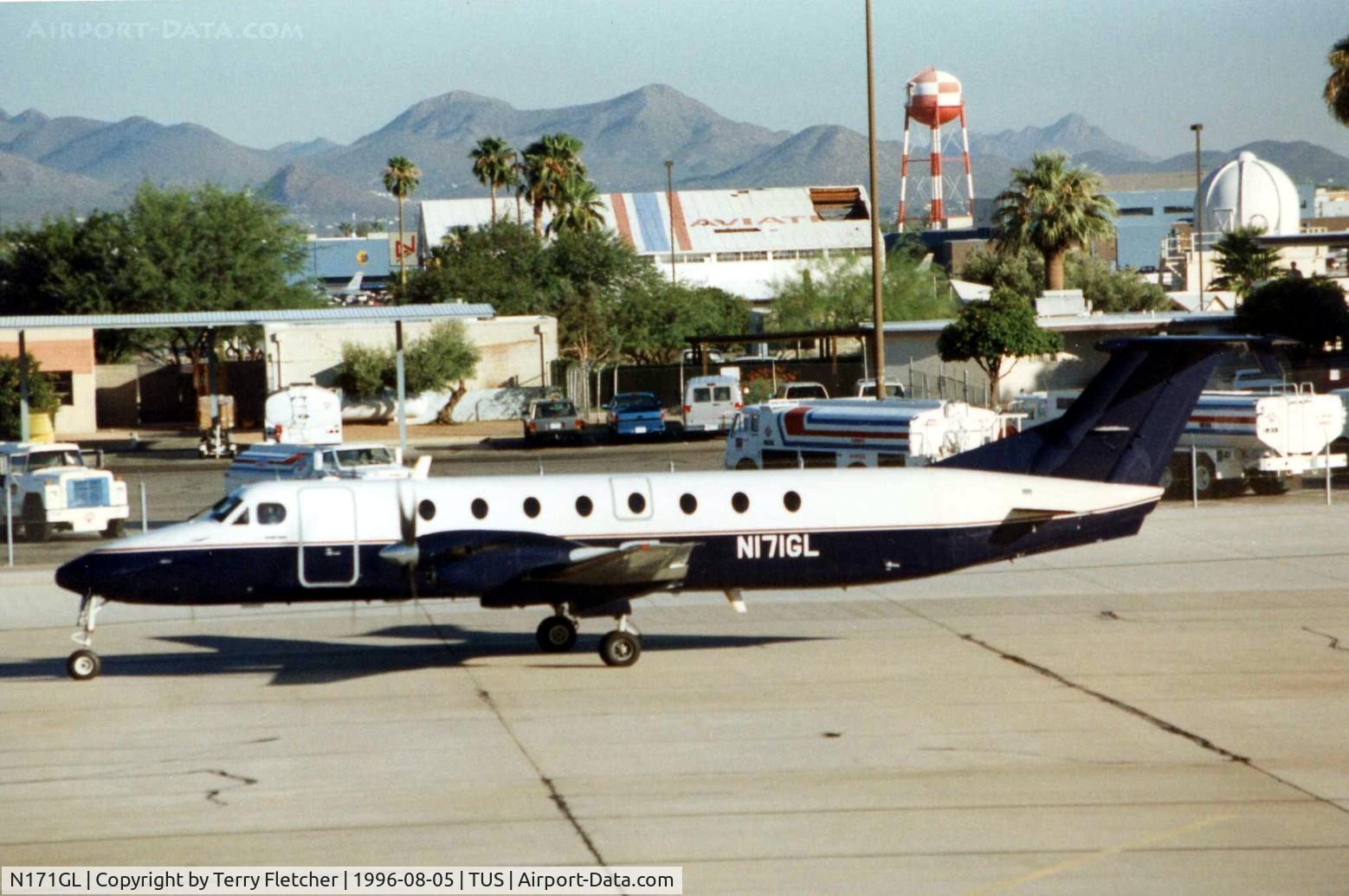 N171GL, 1991 Beech 1900C-1 C/N UC-171, Great Lakes B1900C c/n UC-171 seen here at Tuscon