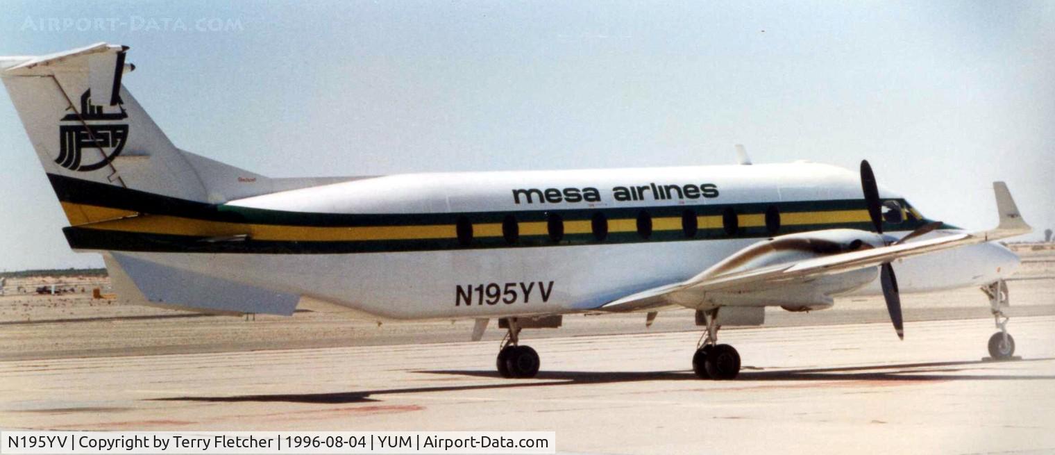 N195YV, 1995 Beech 1900D C/N UE-195, Mesa Beech 1900D  UE-195