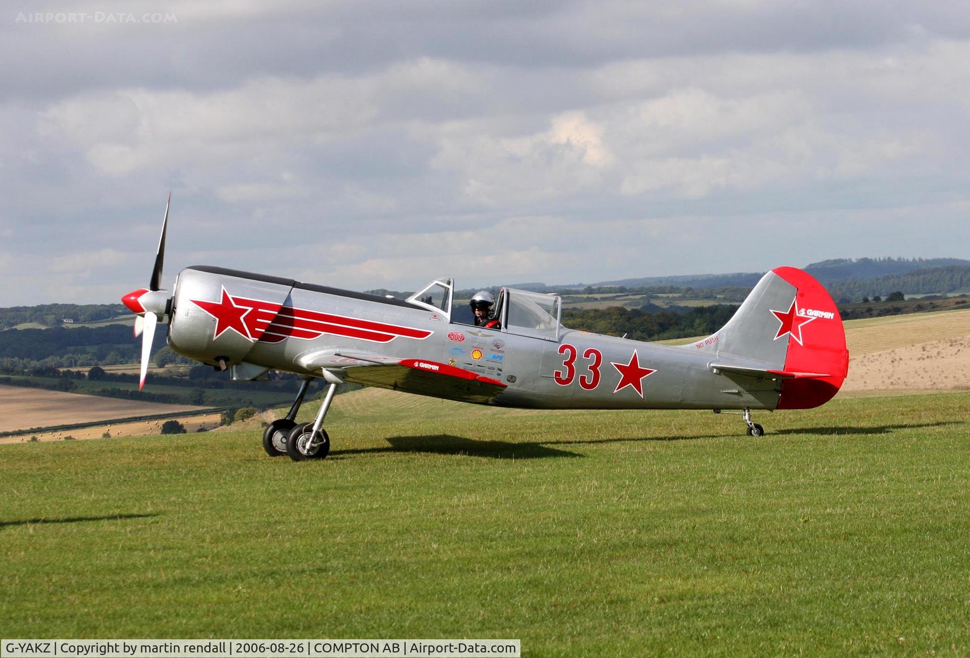 G-YAKZ, 1985 Yakovlev Yak-50 C/N 853206, YAK 50
