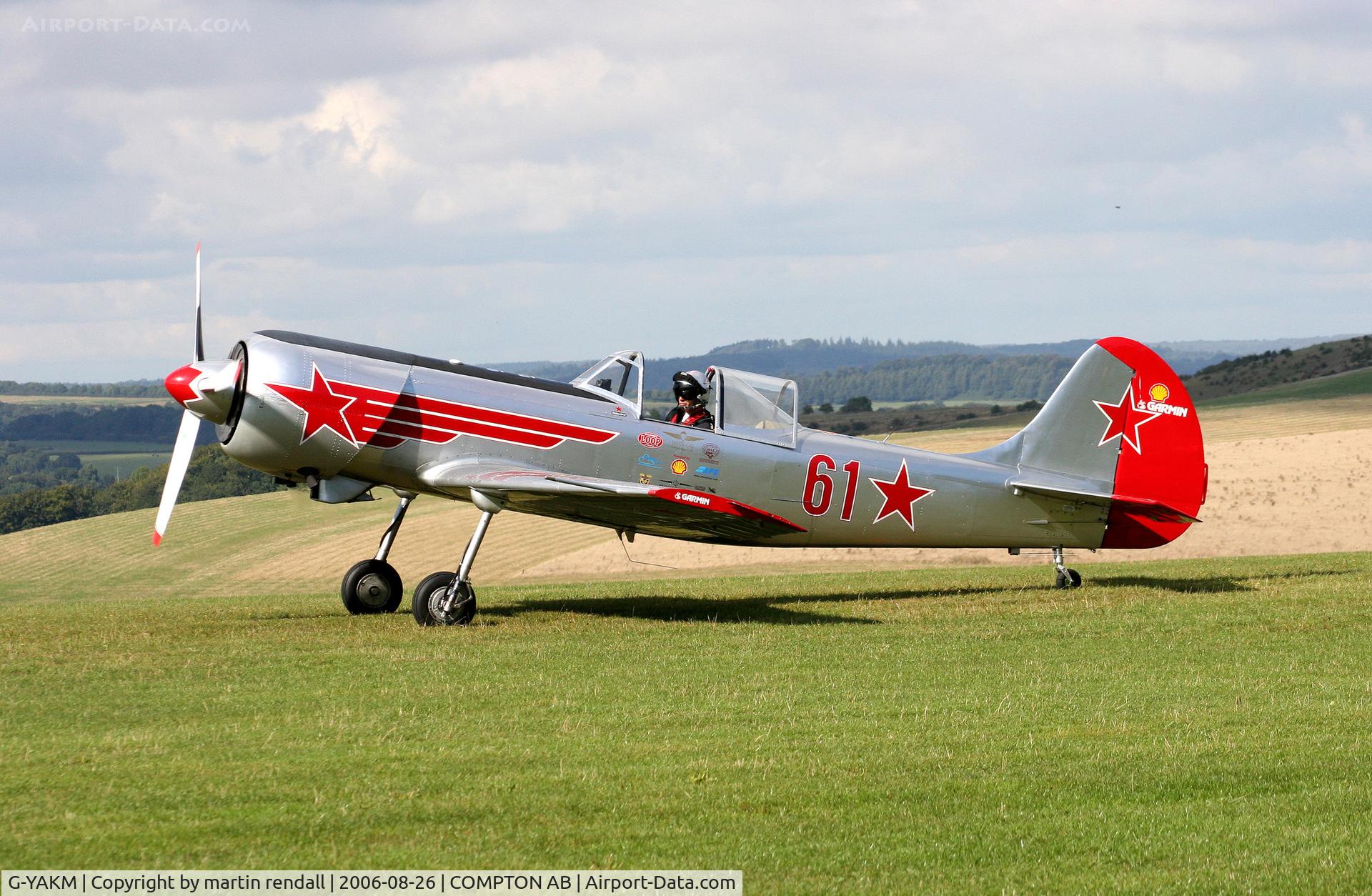G-YAKM, 1984 Yakovlev Yak-50 C/N 842710, YAK 50