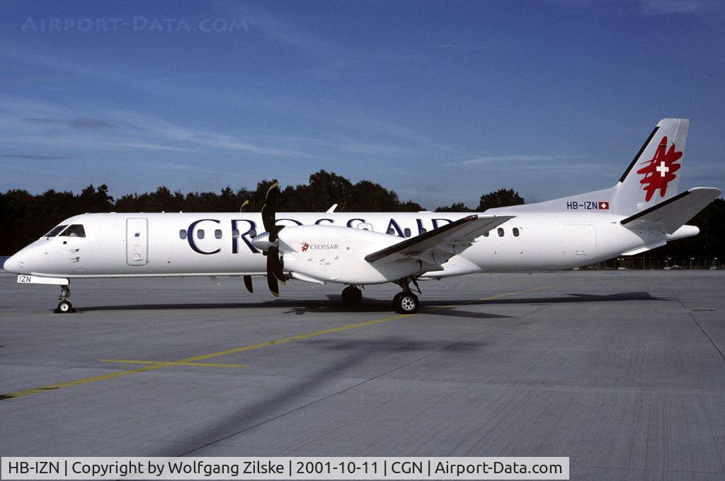 HB-IZN, 1995 Saab 2000 C/N 2000-026, visitor