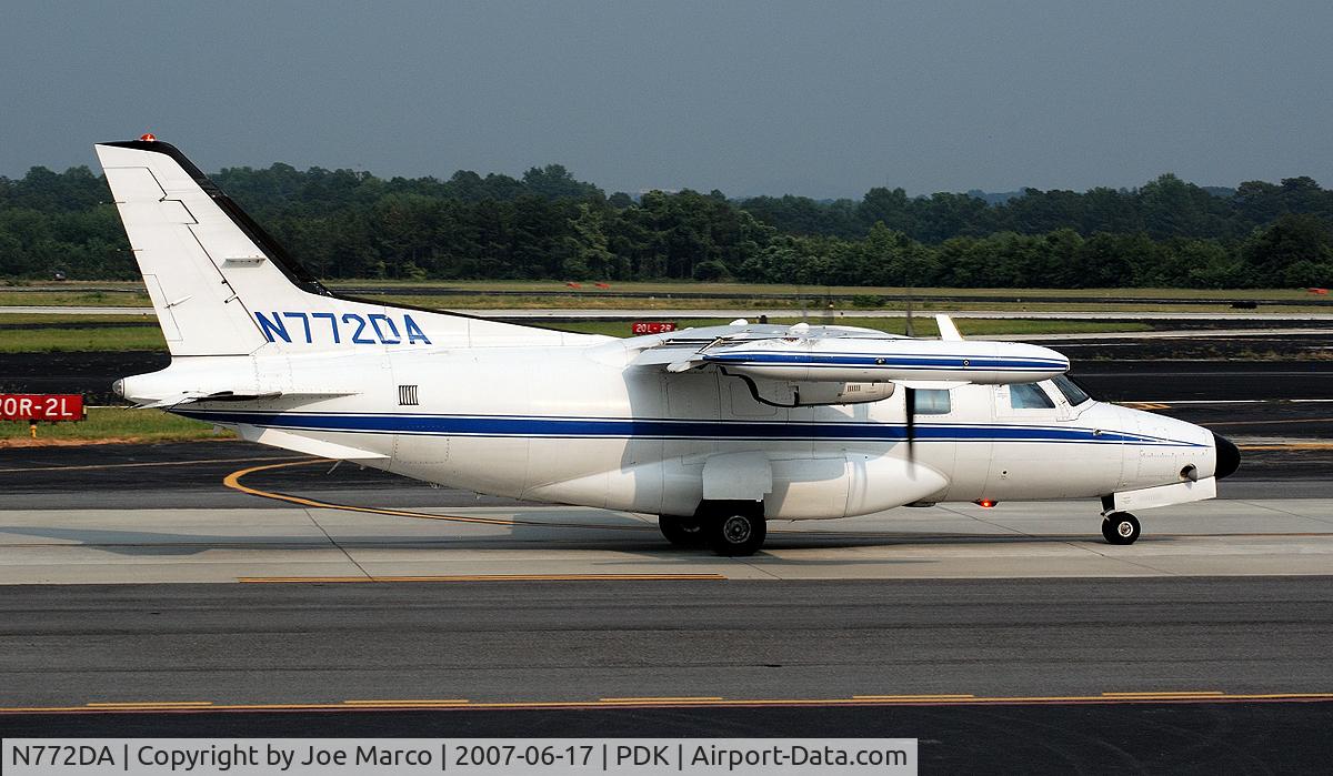 N772DA, 1980 Mitsubishi MU-2B-60 Marquise C/N 772 S.A., @PDK